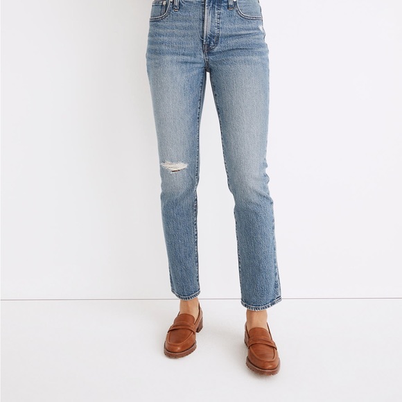 Madewell The Mid-Rise Perfect Vintage Jean in Ainsdale Wash ND511 - Picture 3 of 11
